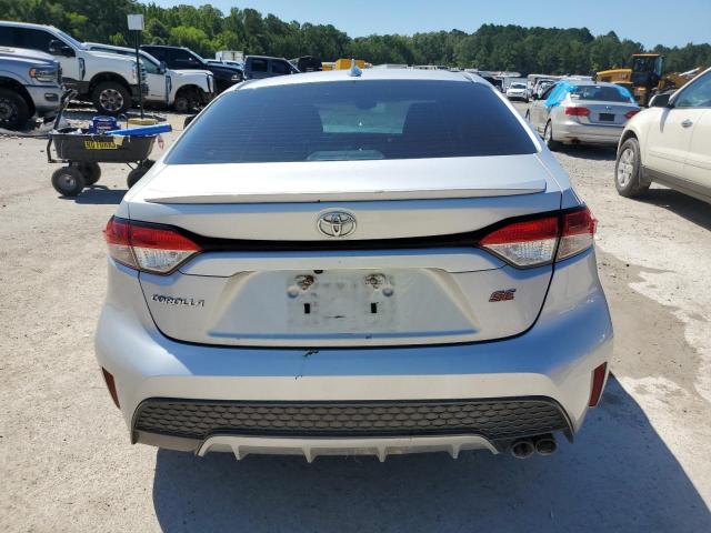 5YFS4RCE2LP041460 - 2020 TOYOTA COROLLA SE ვერცხლისფერი ფოტო 6