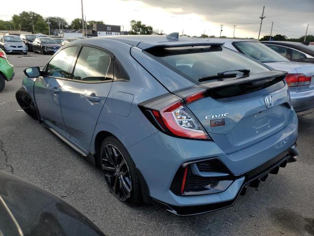 SHHFK7H48MU202661 - 2021 HONDA CIVIC SPORT GRAY photo 2