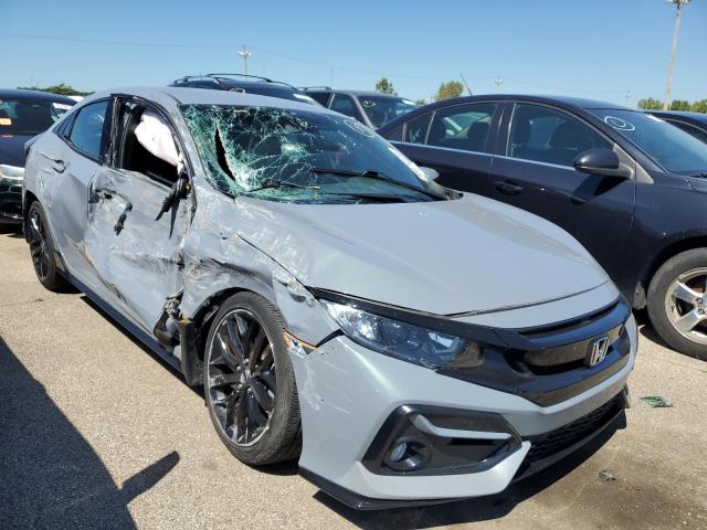 SHHFK7H48MU202661 - 2021 HONDA CIVIC SPORT GRAY photo 4