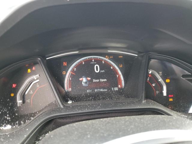 SHHFK7H48MU202661 - 2021 HONDA CIVIC SPORT GRAY photo 9