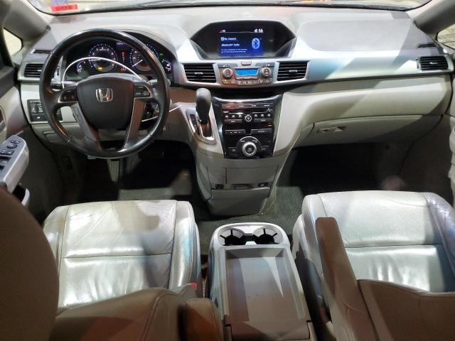 5FNRL5H64BB042213 - 2011 HONDA ODYSSEY EXL BLUE photo 8