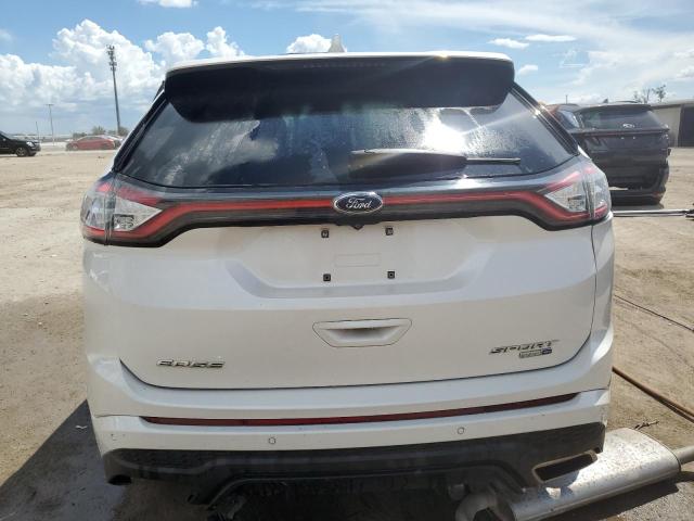 2FMPK4AP4JBC10740 - 2018 FORD EDGE SPORT WHITE photo 6