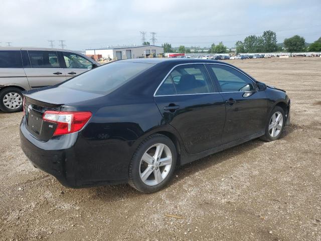 4T1BF1FK6CU139306 - 2012 TOYOTA CAMRY BASE BLACK photo 3