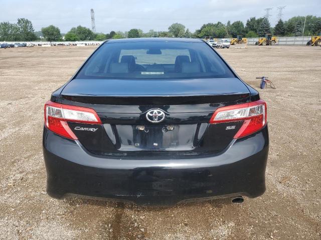 4T1BF1FK6CU139306 - 2012 TOYOTA CAMRY BASE BLACK photo 6