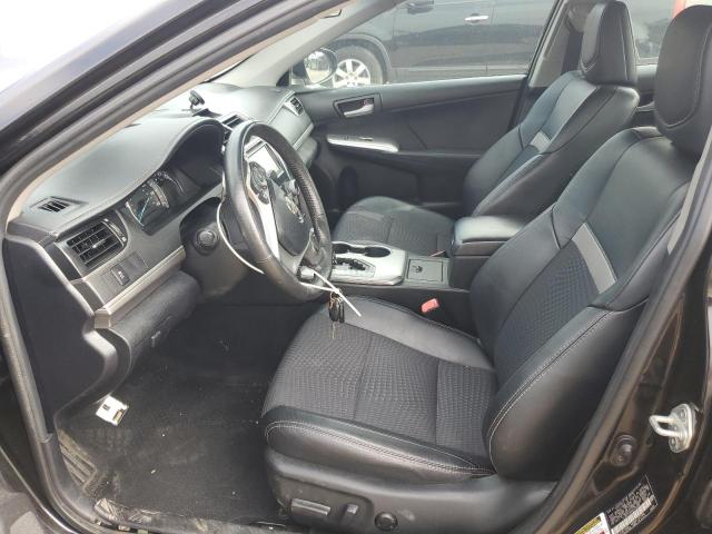 4T1BF1FK6CU139306 - 2012 TOYOTA CAMRY BASE BLACK photo 7