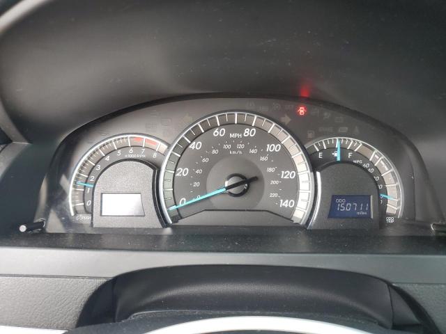 4T1BF1FK6CU139306 - 2012 TOYOTA CAMRY BASE BLACK photo 9