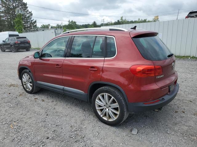 WVGBV3AXXEW059967 - 2014 VOLKSWAGEN TIGUAN S RED photo 2