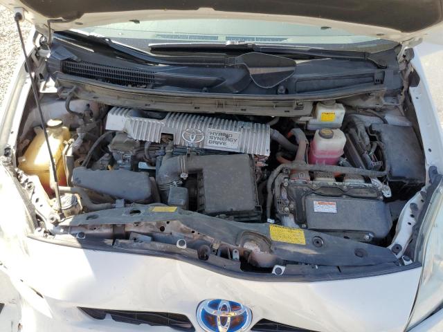 JTDKN3DU3D1695874 - 2013 TOYOTA PRIUS WHITE photo 11