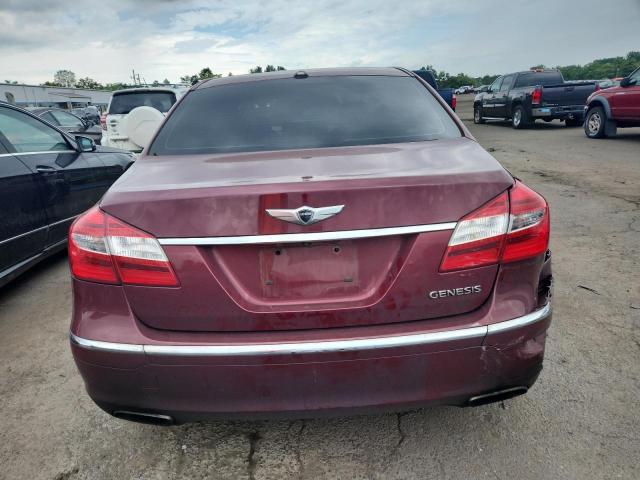 KMHGC4DD7CU195212 - 2012 HYUNDAI GENESIS 3.8L BURGUNDY photo 6