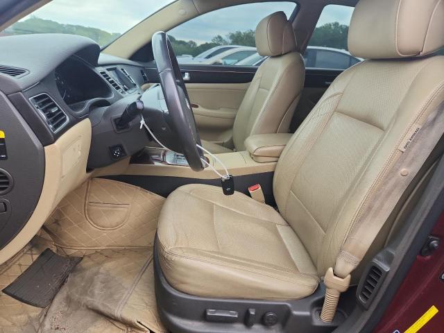 KMHGC4DD7CU195212 - 2012 HYUNDAI GENESIS 3.8L BURGUNDY photo 7