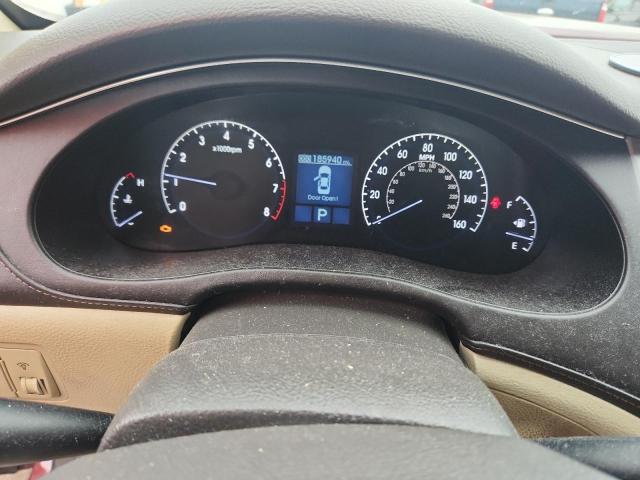 KMHGC4DD7CU195212 - 2012 HYUNDAI GENESIS 3.8L BURGUNDY photo 9