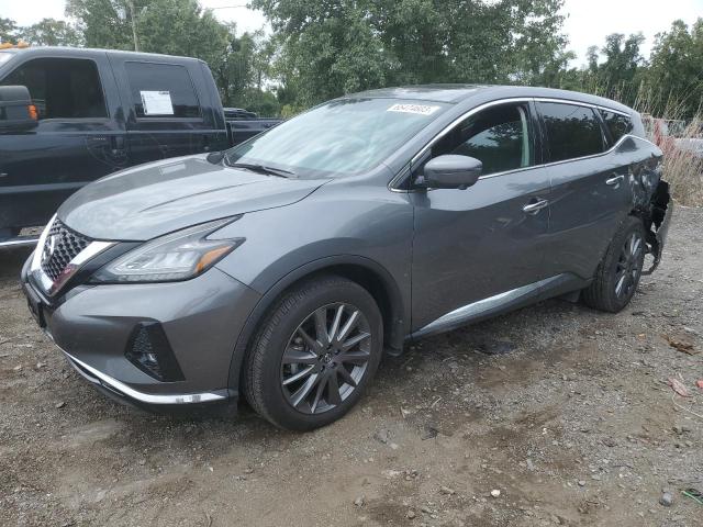 5N1AZ2BS2MC110911 - 2021 NISSAN MURANO SV GRAY photo 1