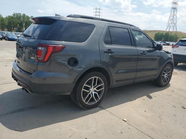 1FM5K8GT6GGC40908 - 2016 FORD EXPLORER SPORT GRAY photo 3