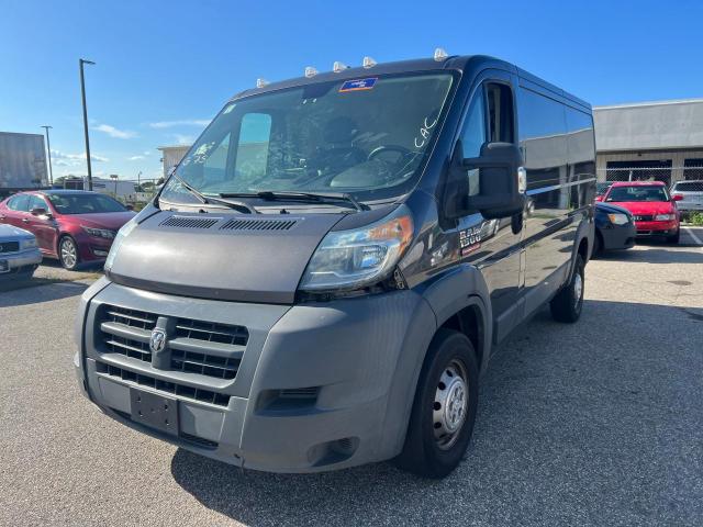 3C6TRVAG4EE126556 - 2014 RAM PROMASTER 1500 STANDARD ნაცრისფერი ფოტო 2