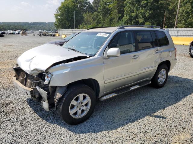 JTEHF21A610004099 - 2001 TOYOTA HIGHLANDER SILVER photo 1