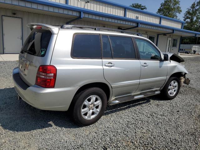 JTEHF21A610004099 - 2001 TOYOTA HIGHLANDER SILVER photo 3