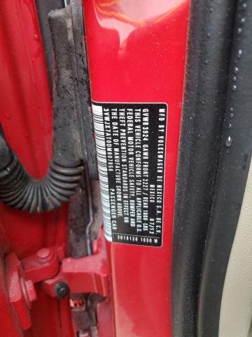 3VWJX7AT0DM607856 - 2013 VOLKSWAGEN BEETLE RED photo 12