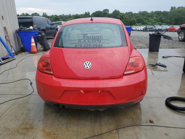 3VWJX7AT0DM607856 - 2013 VOLKSWAGEN BEETLE RED photo 6