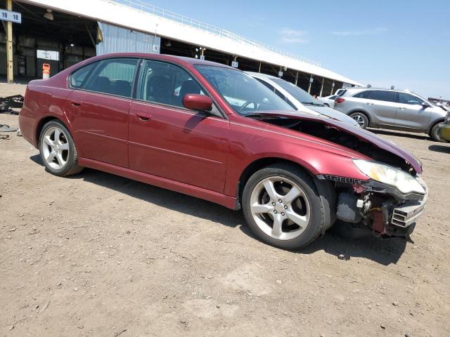 4S3BL616997217475 - 2009 SUBARU LEGACY 2.5I MAROON photo 4