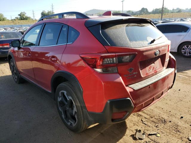 JF2GTHNC9M8651398 - 2021 SUBARU CROSSTREK LIMITED RED photo 2