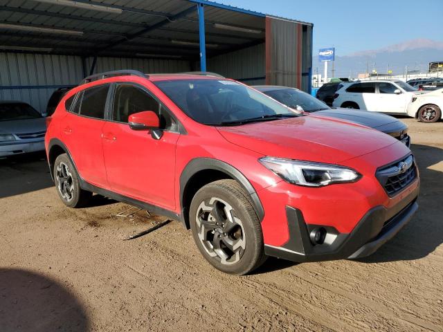 JF2GTHNC9M8651398 - 2021 SUBARU CROSSTREK LIMITED RED photo 4