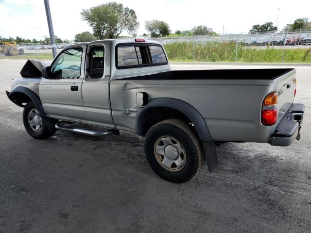 5TESN92N04Z449496 - 2004 TOYOTA TACOMA XTRACAB PRERUNNER ვერცხლისფერი ფოტო 2