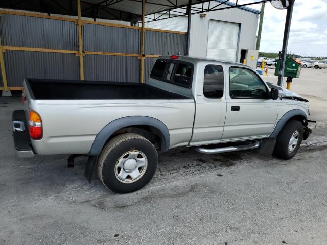 5TESN92N04Z449496 - 2004 TOYOTA TACOMA XTRACAB PRERUNNER ვერცხლისფერი ფოტო 3