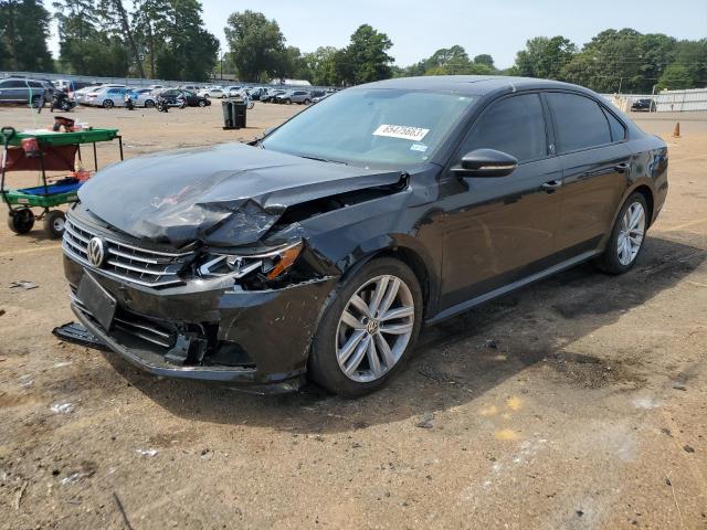 1VWLA7A37KC011636 - 2019 VOLKSWAGEN PASSAT WOLFSBURG BLACK photo 1