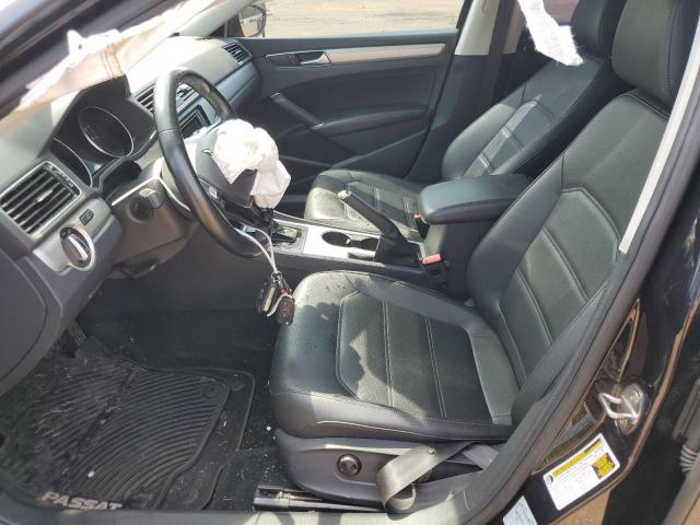 1VWLA7A37KC011636 - 2019 VOLKSWAGEN PASSAT WOLFSBURG BLACK photo 7