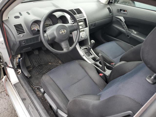 JTKDE177950001823 - 2005 TOYOTA SCION TC 银色 照片 8