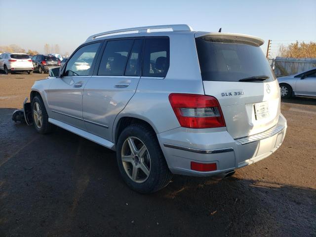 WDCGG8HB2AF514102 - 2010 MERCEDES-BENZ GLK 350 4MATIC SILVER photo 3