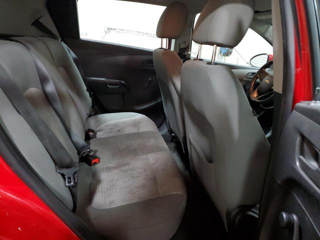 1G1JA6SG3F4127429 - 2015 CHEVROLET SONIC LS 红色 照片 10