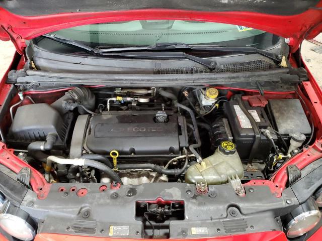 1G1JA6SG3F4127429 - 2015 CHEVROLET SONIC LS 红色 照片 11