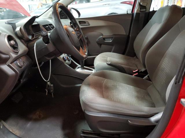1G1JA6SG3F4127429 - 2015 CHEVROLET SONIC LS 红色 照片 7
