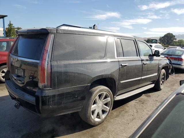 1GYS3HKJ0JR105374 - 2018 CADILLAC ESCALADE ESV LUXURY BLACK photo 3