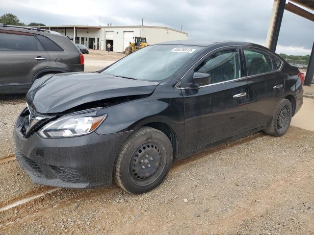 3N1AB7AP6GY208549 - 2016 NISSAN SENTRA S BLACK photo 1