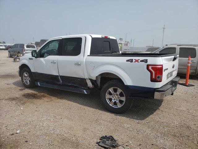 1FTEW1EG8GKD16065 - 2016 FORD F150 SUPERCREW WHITE photo 2