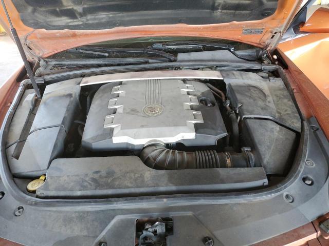1G6DV57V980186587 - 2008 CADILLAC CTS HI FEATURE V6 ORANGE photo 11