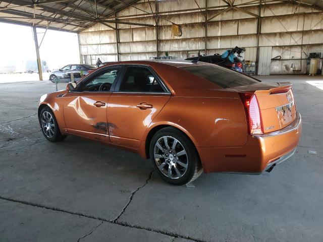 1G6DV57V980186587 - 2008 CADILLAC CTS HI FEATURE V6 ORANGE photo 2