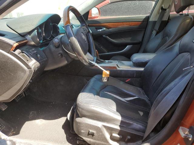 1G6DV57V980186587 - 2008 CADILLAC CTS HI FEATURE V6 ORANGE photo 7