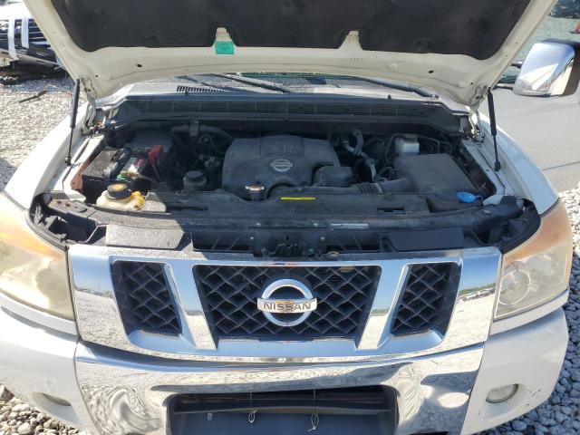 1N6AA0EC7AN311561 - 2010 NISSAN TITAN XE WHITE photo 11