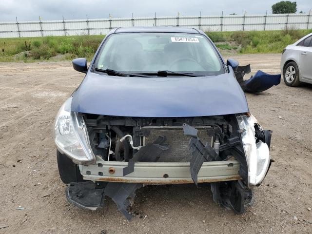 3N1CN7AP9KL851211 - 2019 NISSAN VERSA S BLUE photo 5