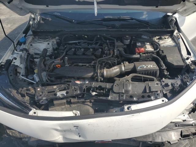 JHMFE1F7XNX006486 - 2022 HONDA CIVIC EX WHITE photo 11