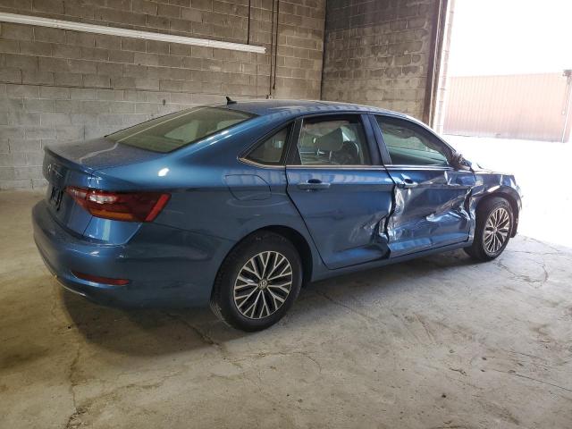 3VWC57BU6KM142860 - 2019 VOLKSWAGEN JETTA S BLUE photo 3