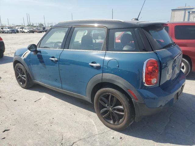 WMWZB3C59BWM00288 - 2011 MINI COOPER COUNTRYMAN BLUE photo 2