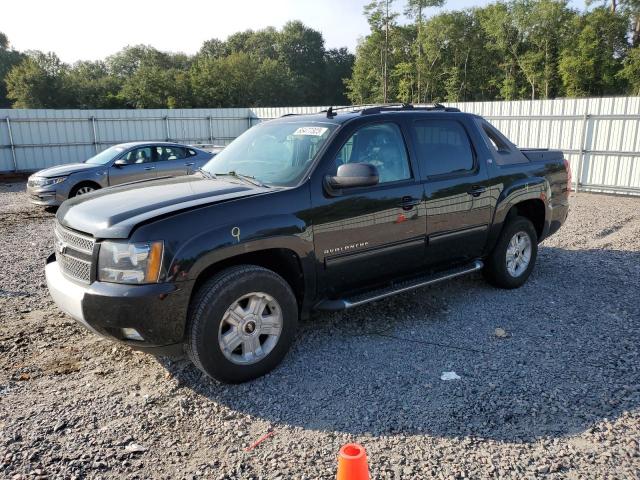 3GNTKFE32BG104170 - 2011 CHEVROLET AVALANCHE LT BLACK photo 1