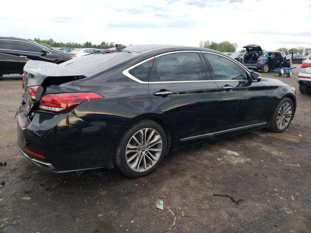 KMHGN4JE4HU170301 - 2017 GENESIS G80 BASE BLACK photo 3