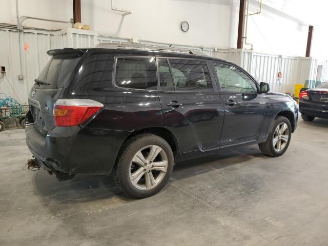 JTEDS43A482044697 - 2008 TOYOTA HIGHLANDER SPORT BLACK photo 3