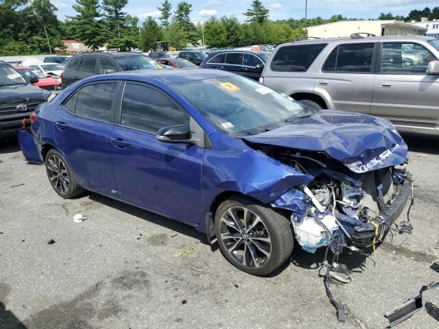 2T1BURHE2HC930839 - 2017 TOYOTA COROLLA L 蓝色 照片 4