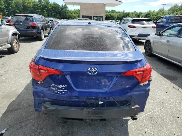 2T1BURHE2HC930839 - 2017 TOYOTA COROLLA L 蓝色 照片 6